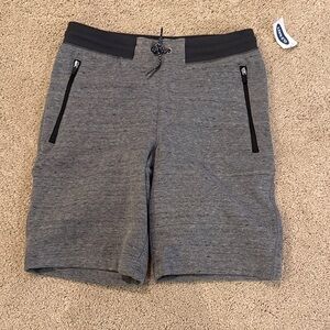 Old Navy boys Heathered Gray Athletic Shorts. New with tags. Never wore. Large